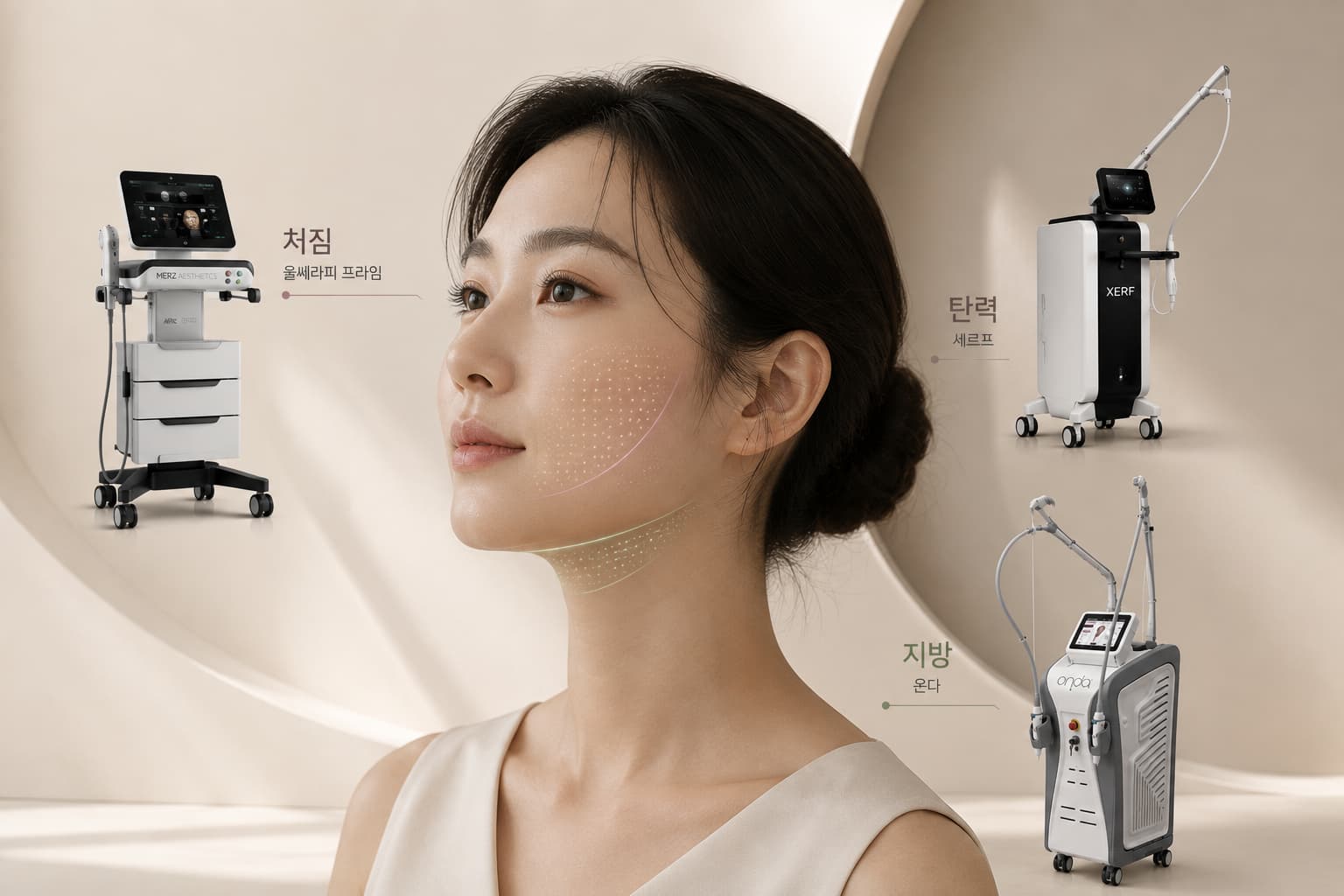 선릉역 피부과_울쎄라와 고주파 리프팅 선택 기준 총정리